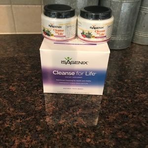 Isagenix cleanse for life.